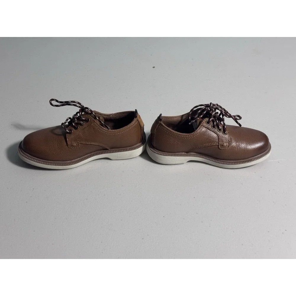 Florsheim Boys Size 10M Shoes Genuine Leather Supacush Formal Oxford 16630-221